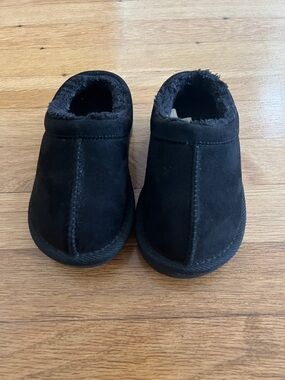 Target Kids Black Cozy Slip-On Shoes